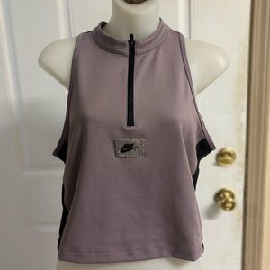 Large Nike Purple/Black Sports Utility Sleeveless performance-oriented tank top.